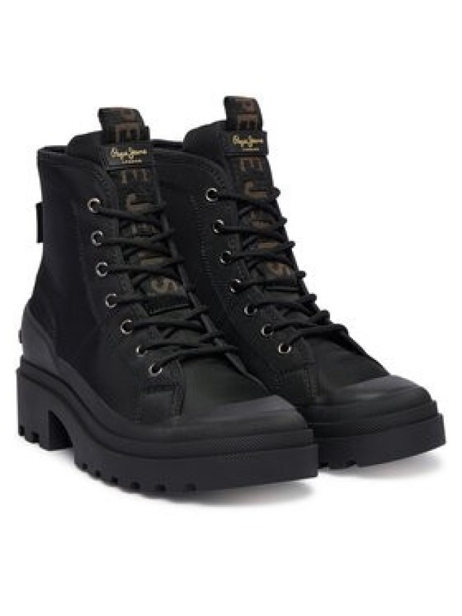 Pepe Jeans Trapery Hale City W PLS500007 Czarny