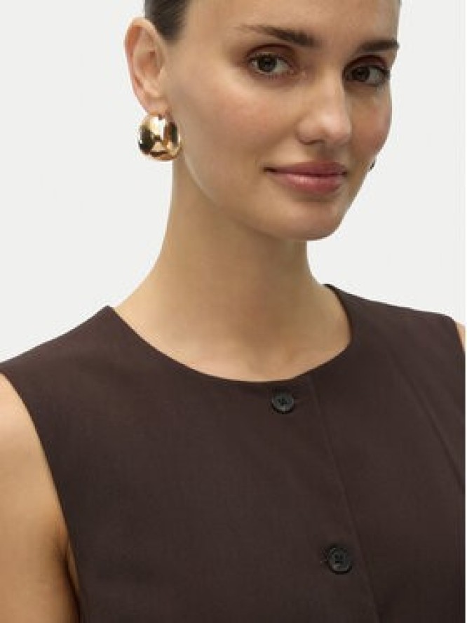 Vero Moda Kamizelka Sigga 10336320 Brązowy Regular Fit
