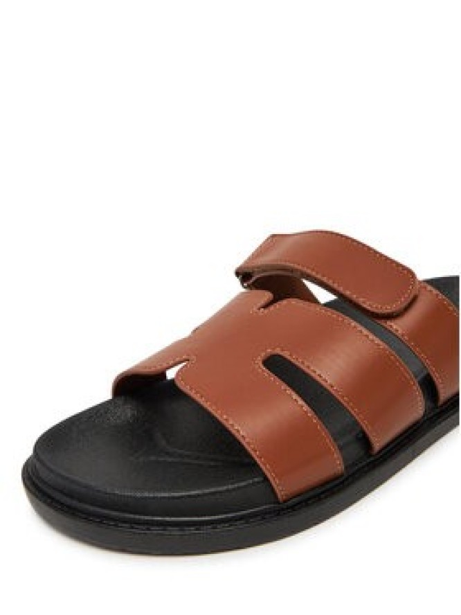 JENNY Klapki LB-P1941A-YLD Brązowy