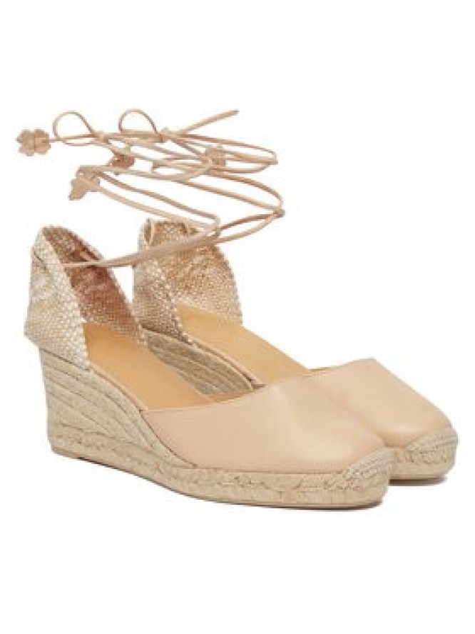Castañer Espadryle Joyce/8ED/291 26078 Beżowy