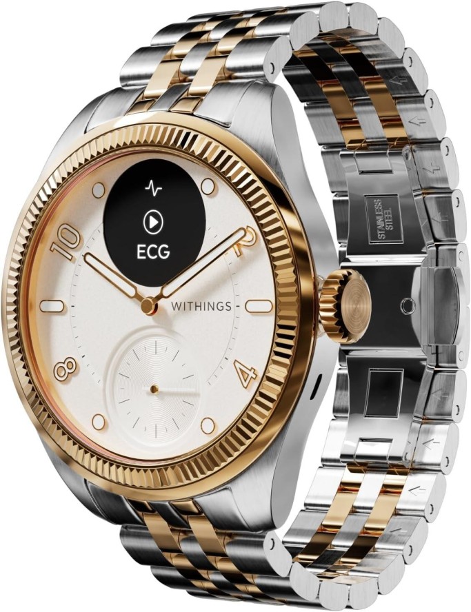 ScanWatch Nova Brilliant Edition – złoty – 39 mm – smartwatch hybrydowy