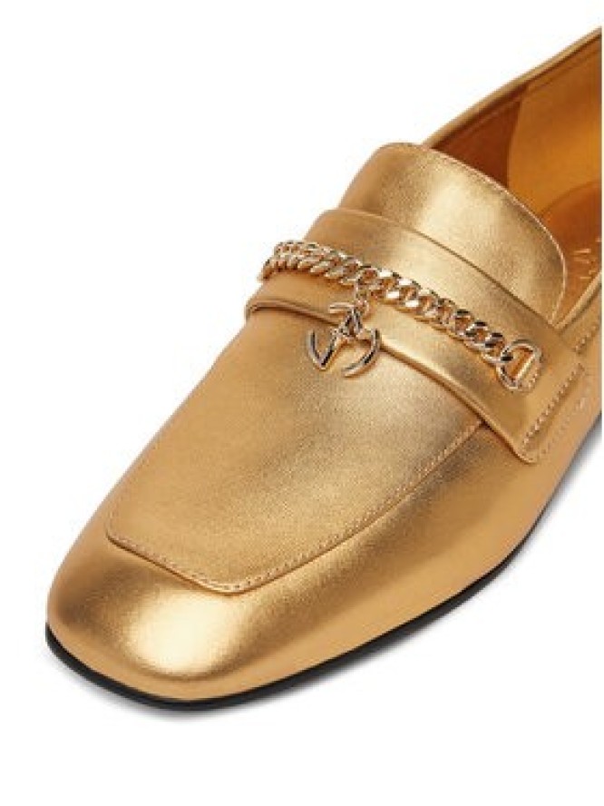 Eva Minge Loafersy CYNIA-LT2513-37 Złoty
