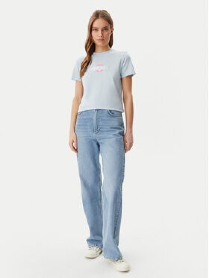 Guess Jeans T-Shirt W5GI26 J1314 Granatowy Regular Fit