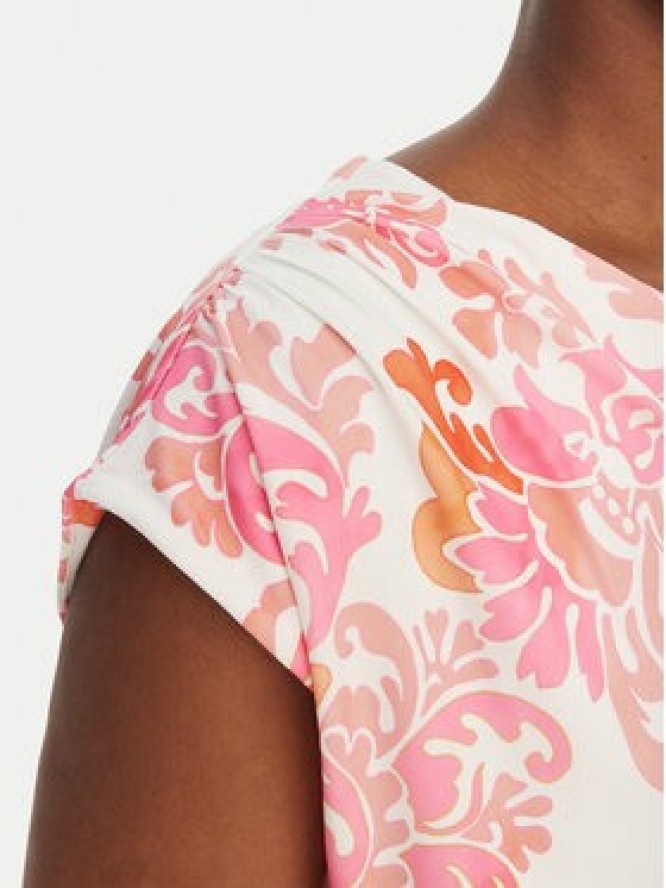 Hale Bob Sukienka koktajlowa Thora 5ZLG662A Różowy Slim Fit