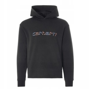 BLUZA DAMSKA CARHARTT HOODED SHADOW SCRIPT KOLOR CZARNY