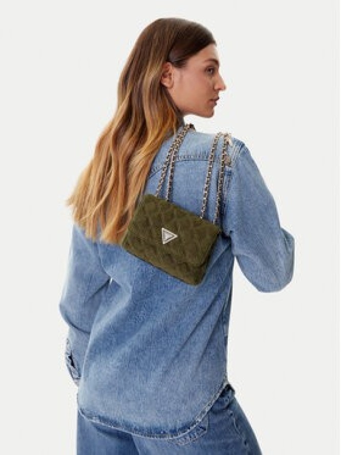 Guess Torebka Giully II Mini HWCG96 73740 Zielony