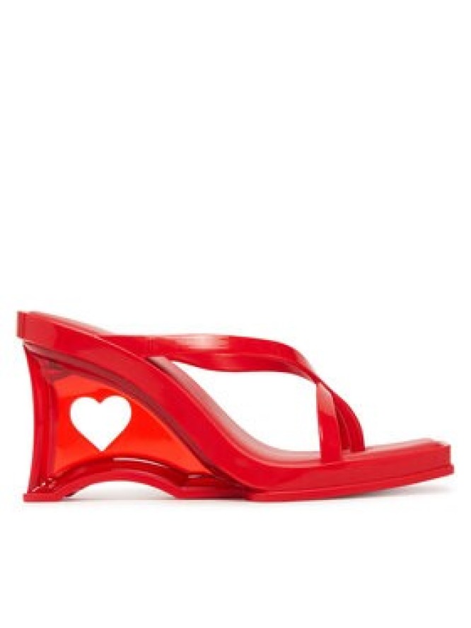 Melissa Japonki Melissa Glass Heel Ad 35801 Czerwony