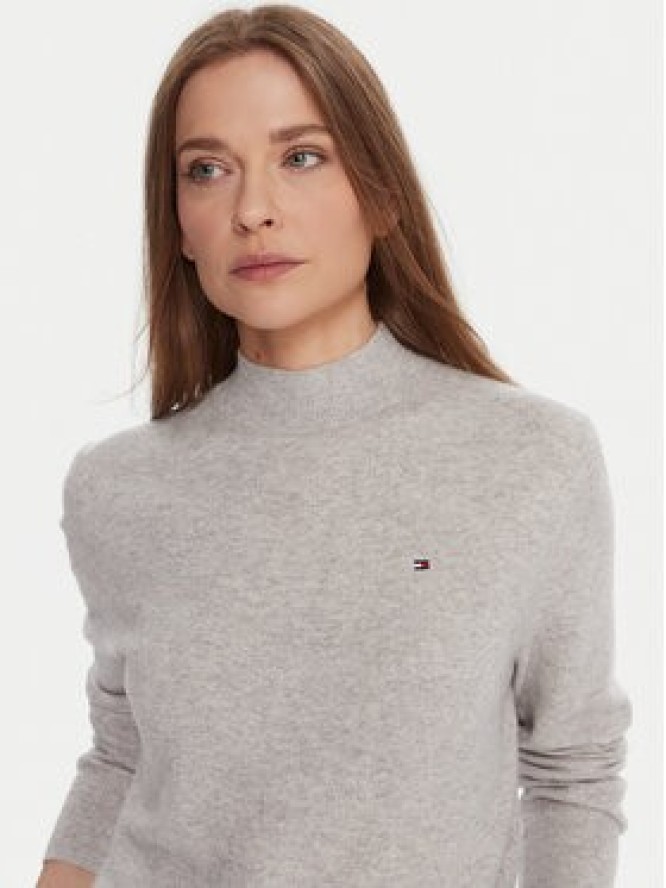 Tommy Hilfiger Sweter WW0WW47468 Szary Regular Fit