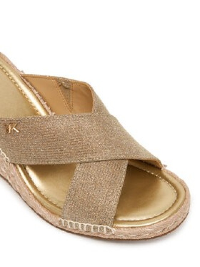 MICHAEL Michael Kors Espadryle Kenzie 40S6KZMS6D Złoty