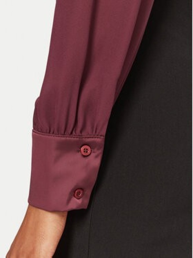 Rinascimento Koszula CFC0126204003 Bordowy Regular Fit