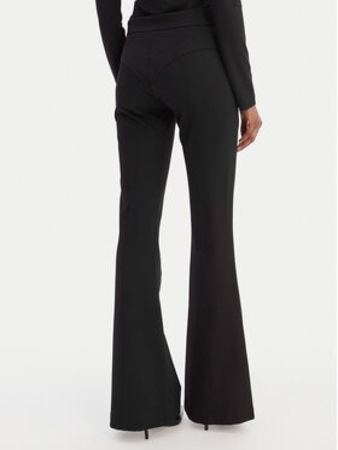 Versace Jeans Couture Spodnie materiałowe 80HAA115 J0092 Czarny Flare Fit