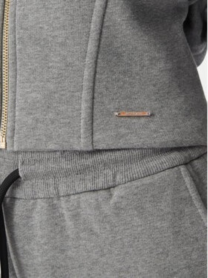 Just Cavalli Bluza 81PAIE22 CF102 Szary Slim Fit