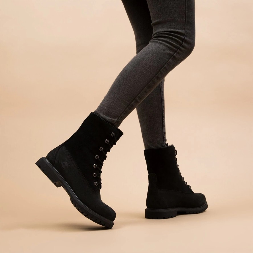 TIMBERLAND Authentics Teddy Fleece W Botki damskie