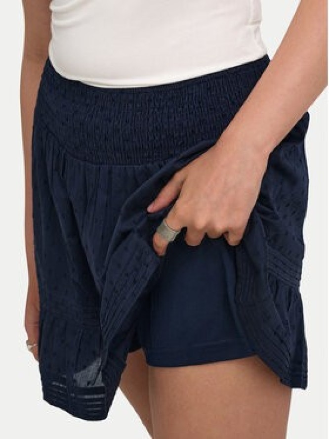 ONLY Spódnica mini Katti 15376205 Granatowy Regular Fit