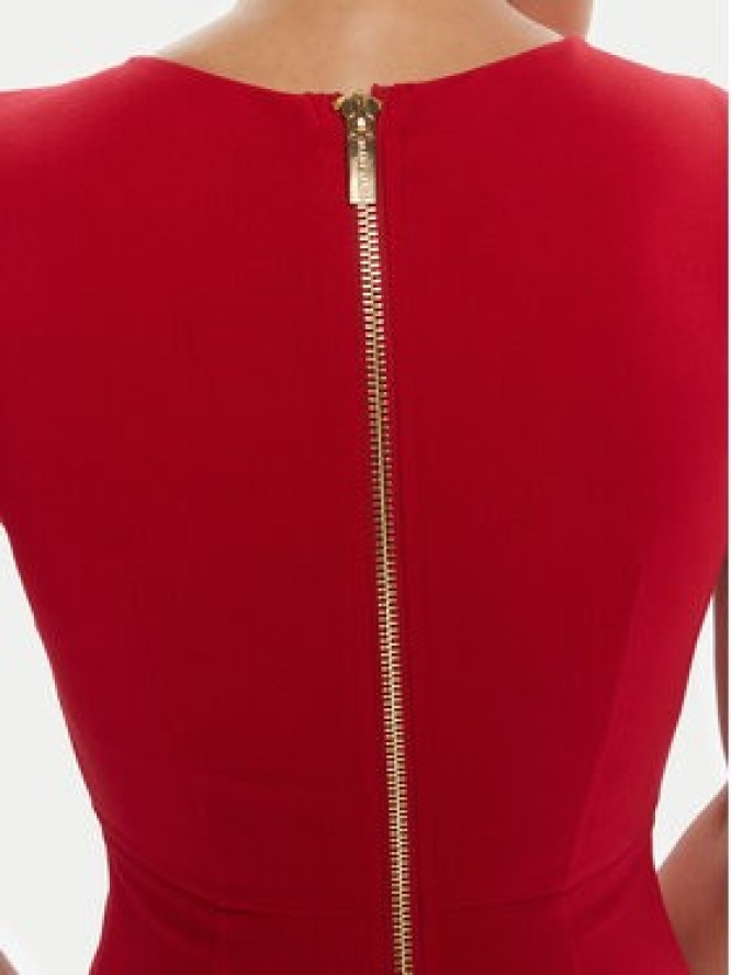 Marciano Guess Sukienka koktajlowa 5YGK30 7160A Czerwony Slim Fit