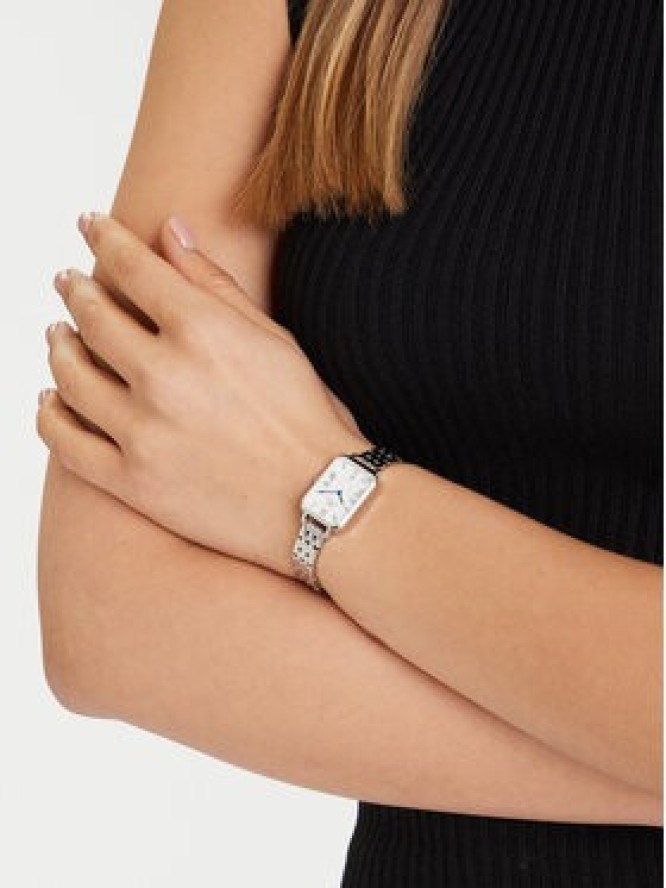 Daniel Wellington Zegarek Quadro DW00100864 Srebrny