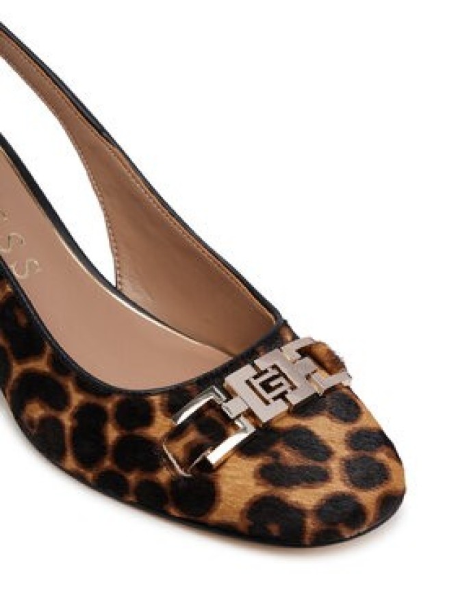 Guess Czółenka FLTCLD LEP05 Brązowy