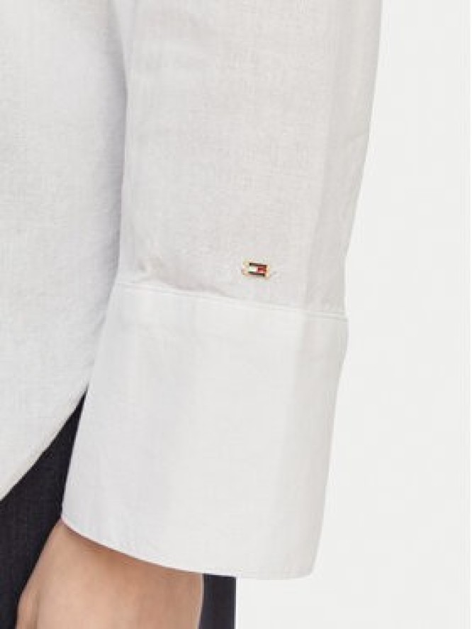 Tommy Hilfiger Koszula UW0UW06428 Biały Oversize