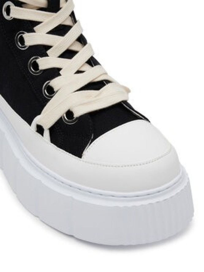 Inuikii Trampki Matilda Canvas High 30103-025 Czarny