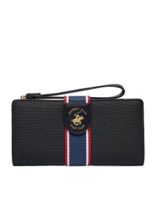Beverly Hills Polo Club Portfel CEO-BHPC-W1-006-AW25 Czarny