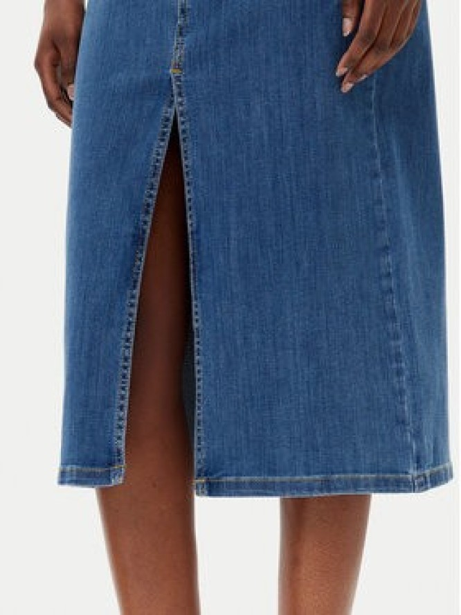 Marella Spódnica jeansowa Liquore 2515101041 Niebieski Regular Fit