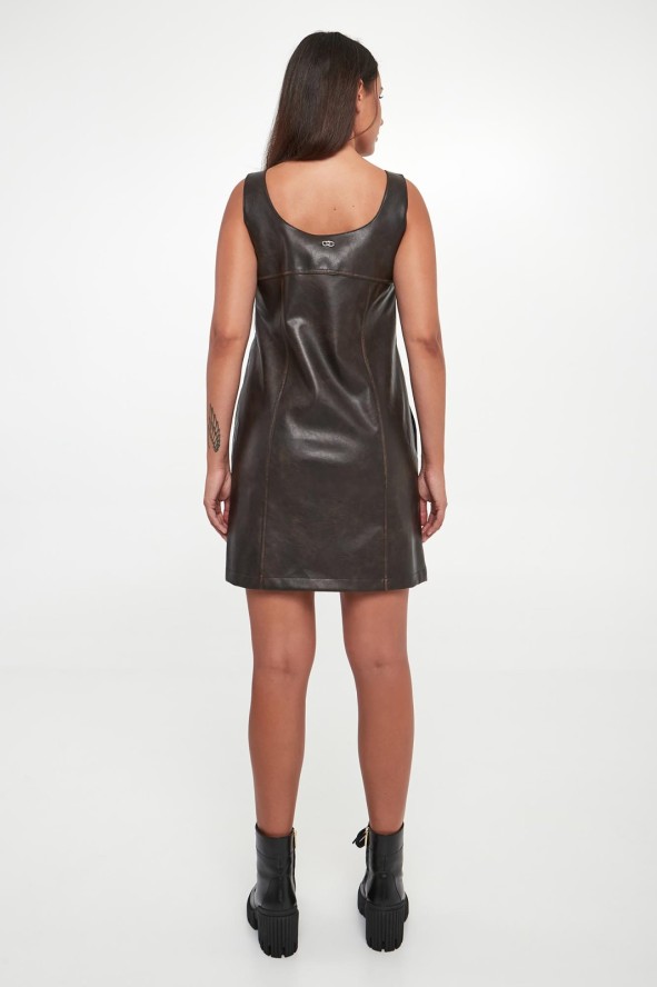 Sukienka z ekoskóry LIU JO