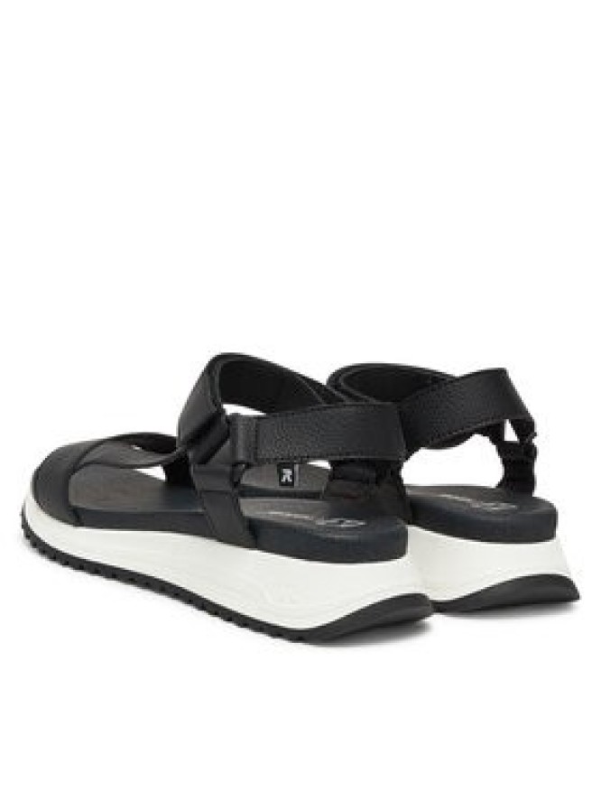 Rieker Sandały W2951-00 Czarny