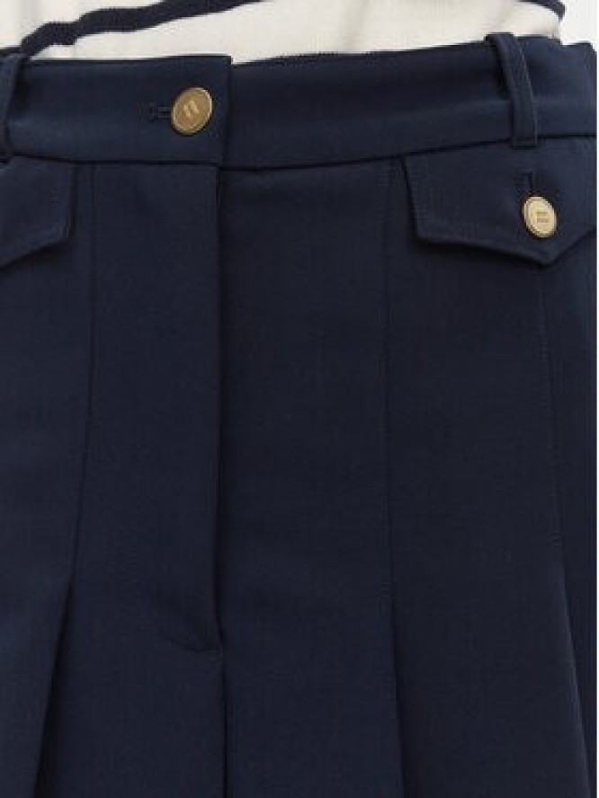 Tommy Hilfiger Spódnica plisowana WW0WW44731 Granatowy Regular Fit