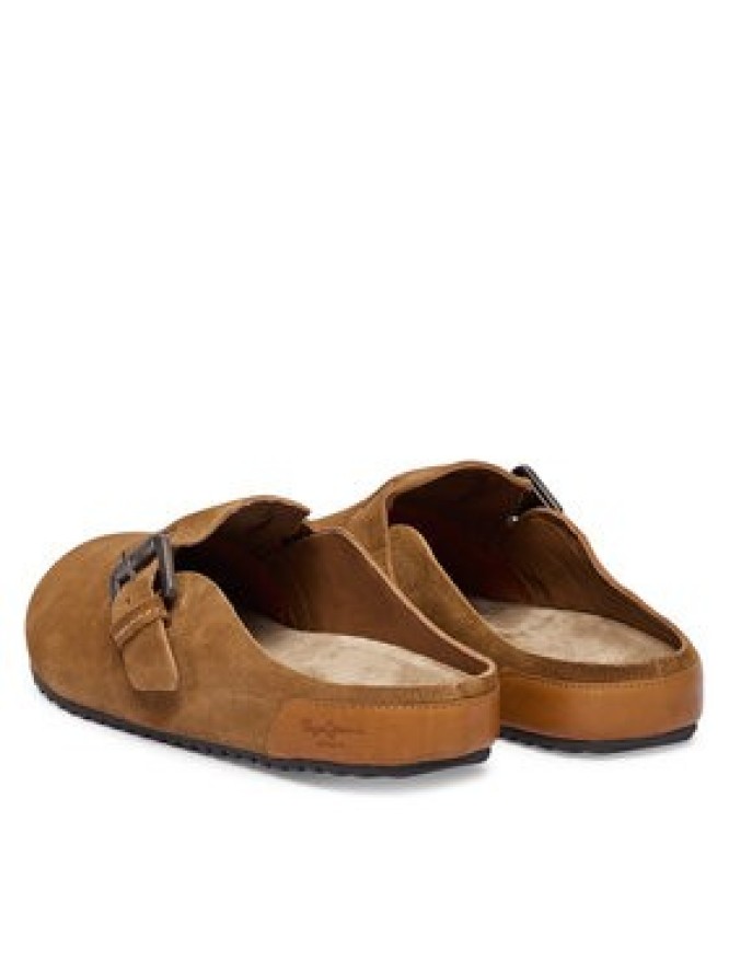 Pepe Jeans Klapki Corby Clog W PLS900001 Brązowy