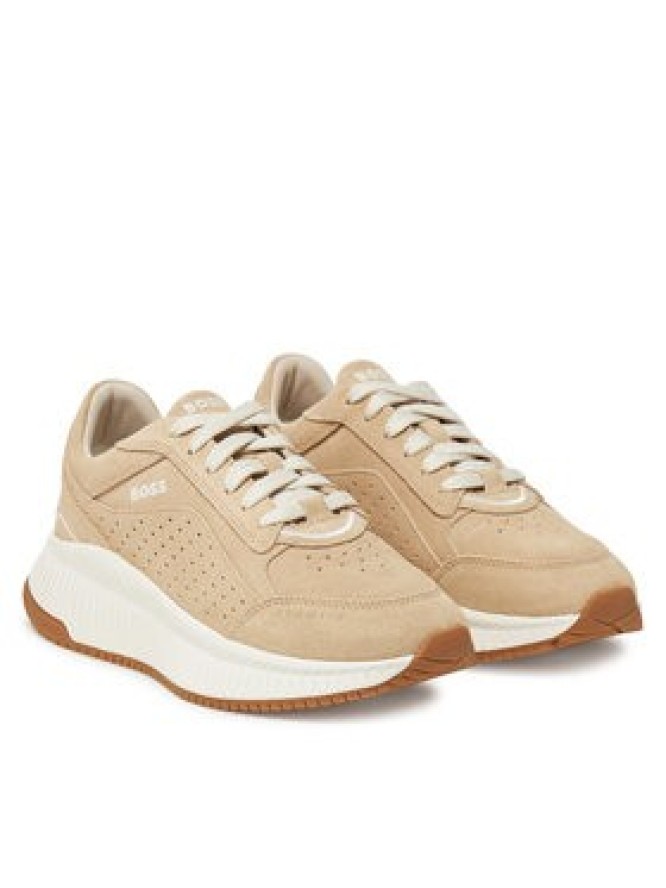 BOSS Sneakersy Ttnmevo 50536421 Beżowy