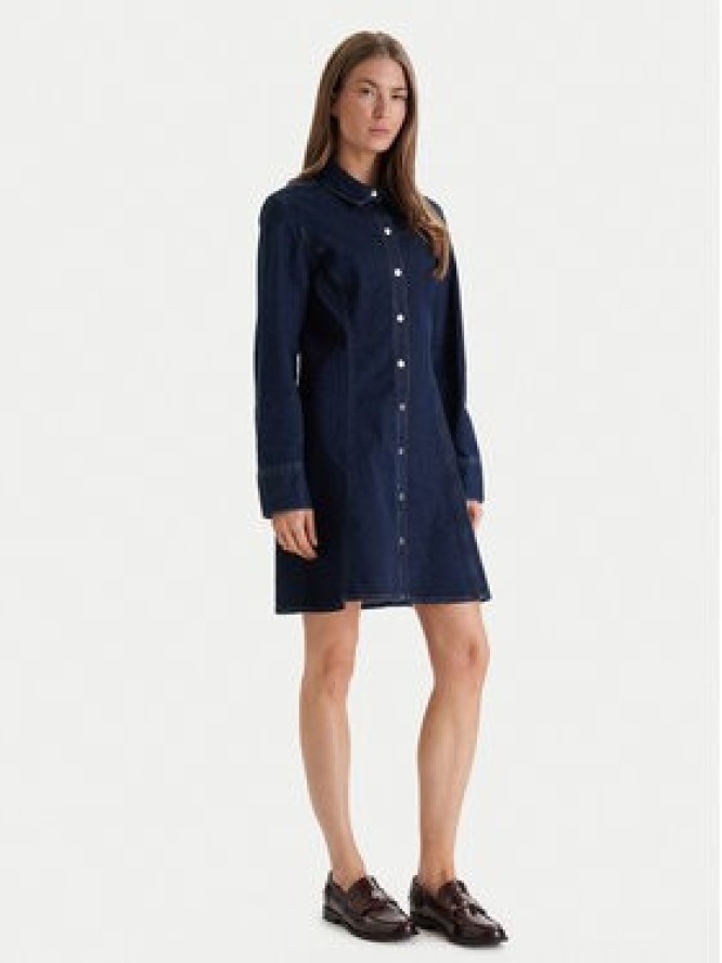 Calvin Klein Jeans Sukienka jeansowa LV047E790G Granatowy