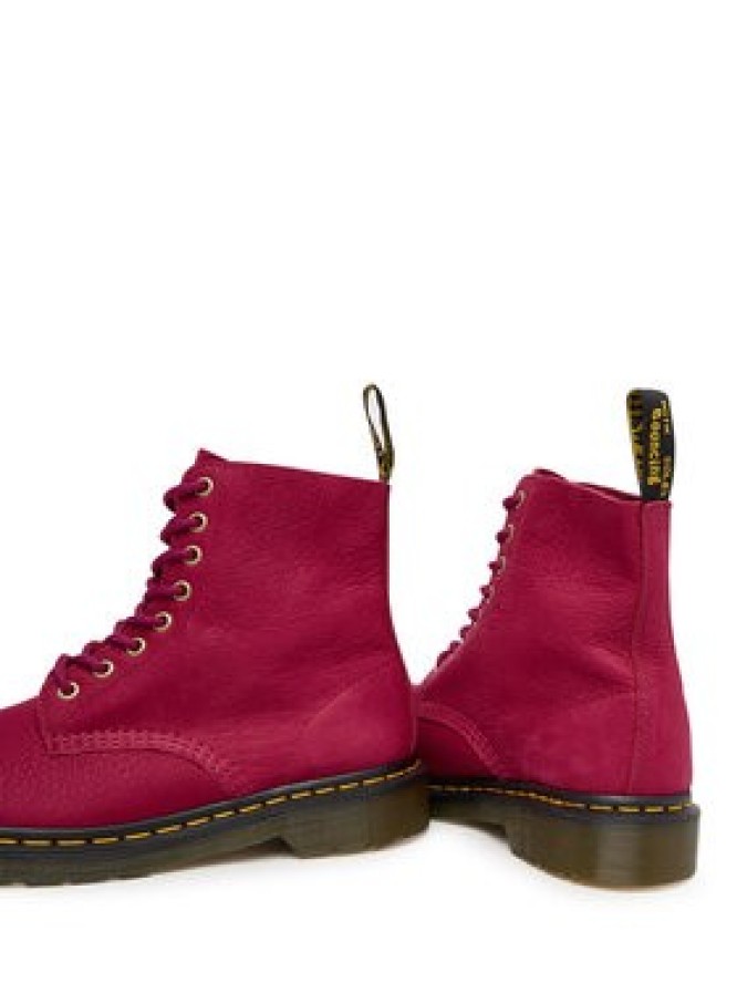 Dr. Martens Glany 1460 Milled DM42596650 Różowy