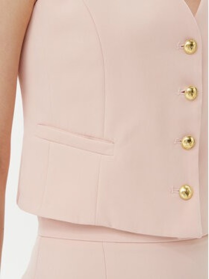 Maryley Kamizelka 25EB128/43PY Różowy Regular Fit