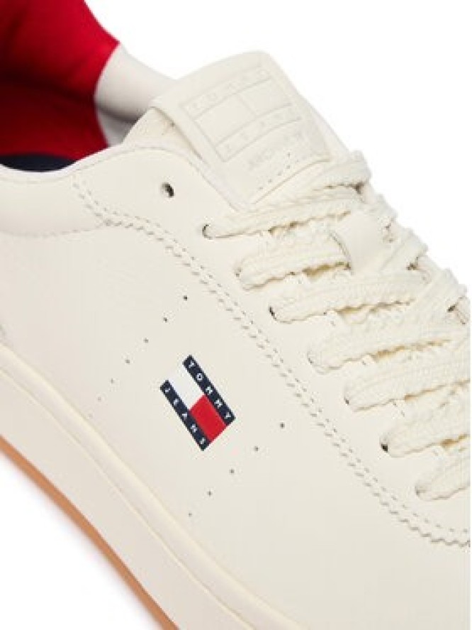 Tommy Jeans Sneakersy Archive '98 Charms EN0EN03032 Écru