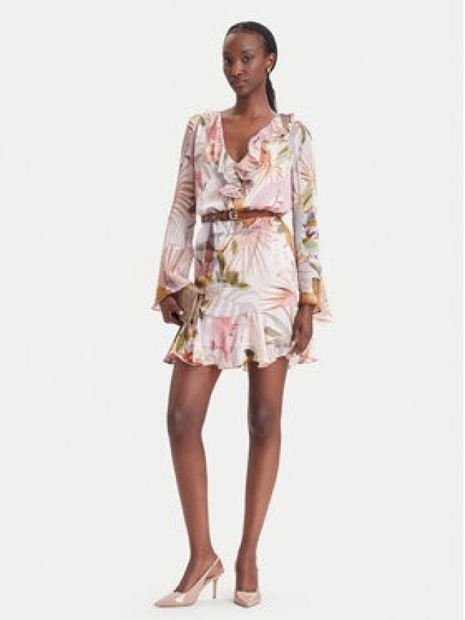 Guess Sukienka codzienna W6YK35 W2959 Różowy Regular Fit