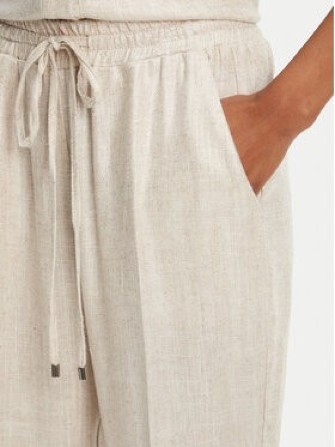 ACCESS FASHION Spodnie materiałowe 53-5123-421 Beżowy Regular Fit