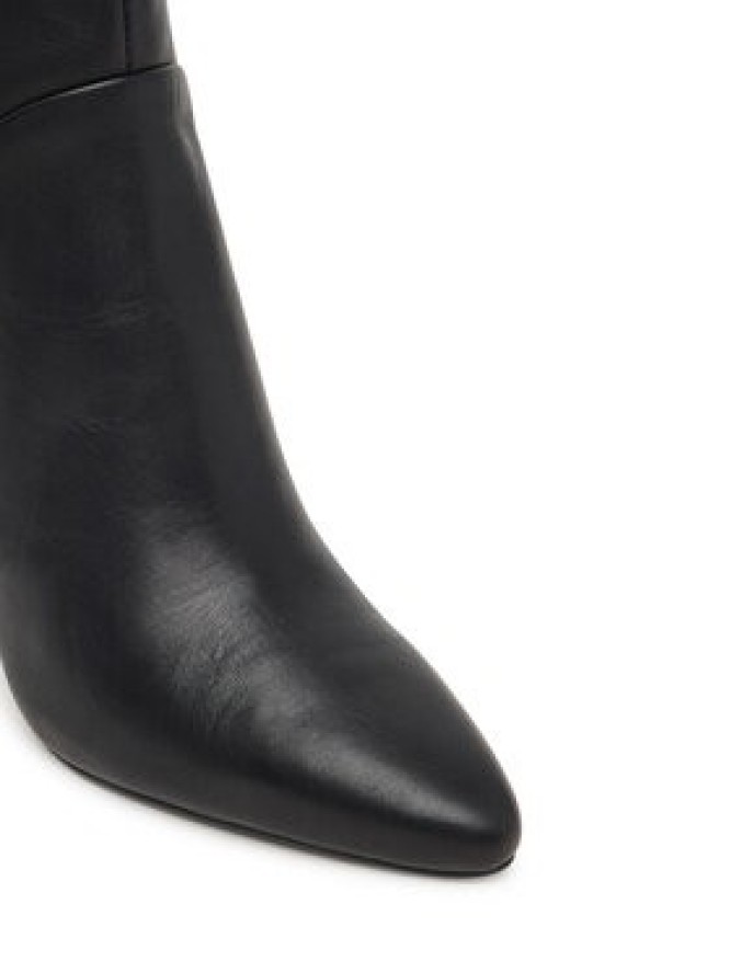 Tommy Hilfiger Botki High Heel Clean Ankle Boot FW0FW09624 Czarny