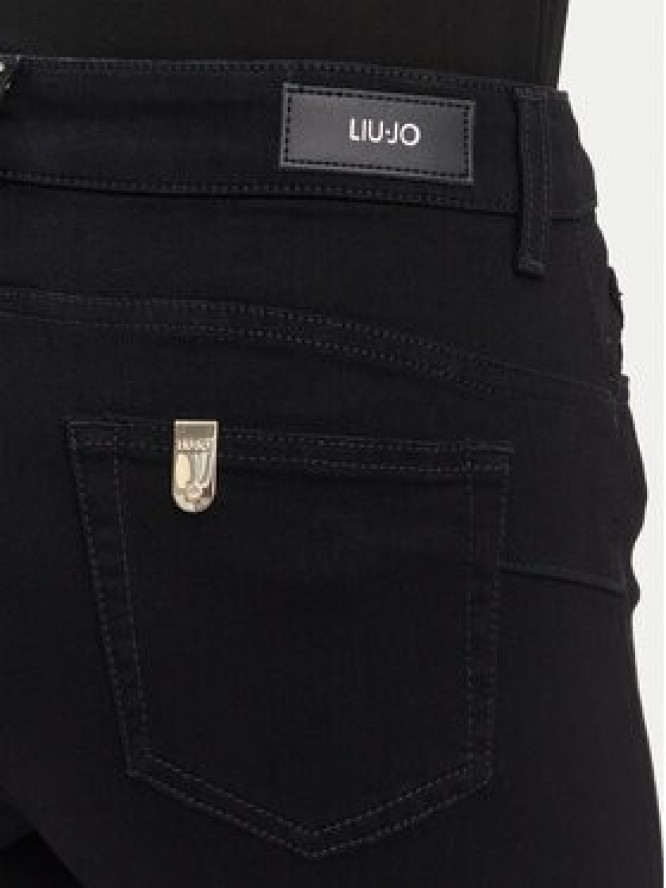 Liu Jo Jeansy UF6025 D0328 Czarny Straight Fit