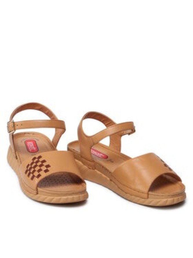 Go Soft Sandały EST-2299-03 Brązowy