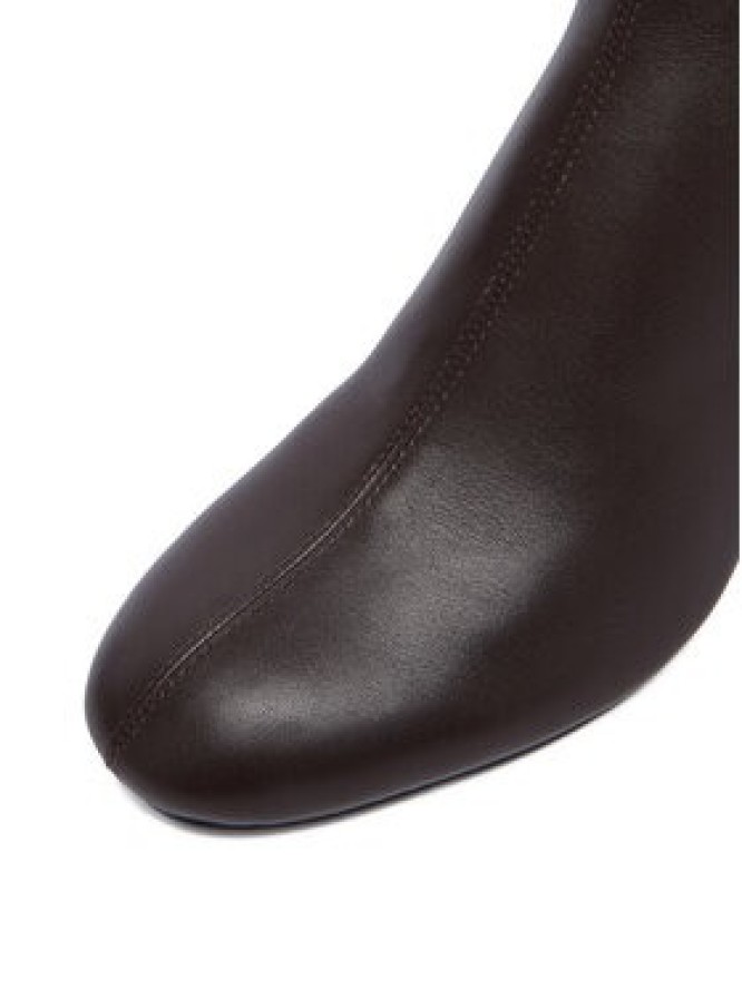 GINO ROSSI Botki C-TS6317-01 Brązowy ciemny