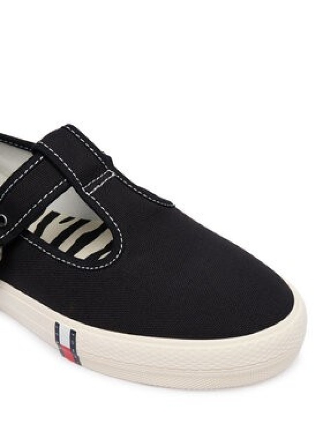 Tommy Jeans Tenisówki Archive Y2K Mary Jane EN0EN03048 Czarny