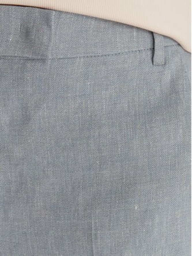 Marella Spodnie materiałowe Odino 2613131121 Błękitny Straight Fit