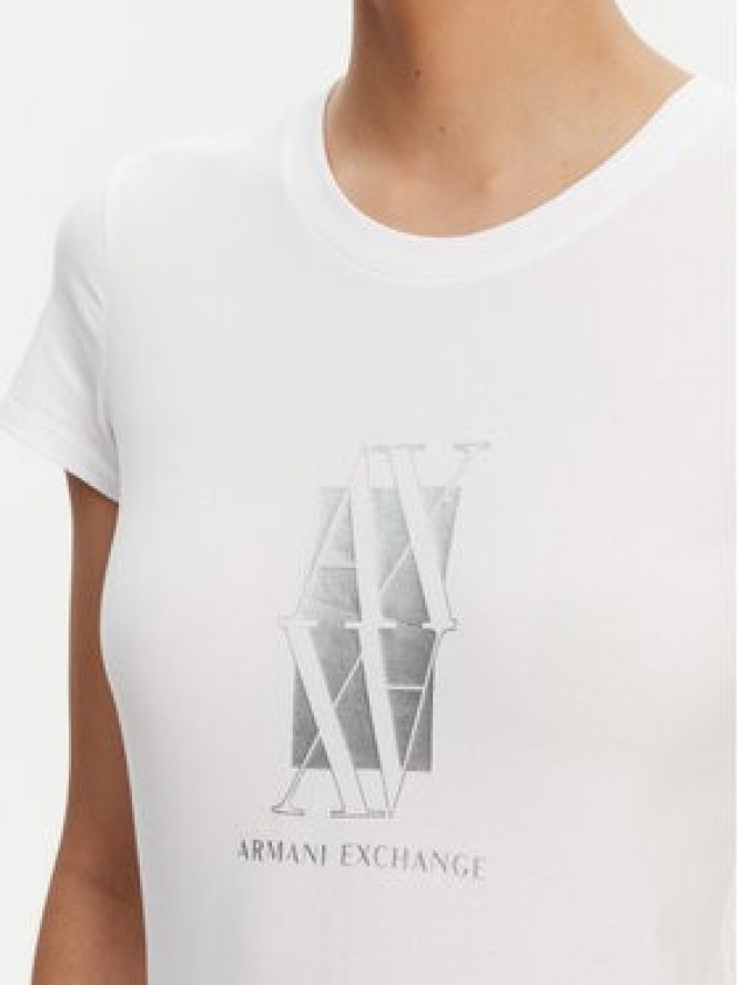 Armani Exchange T-Shirt XW000511 AF11929 U0002 Biały Slim Fit