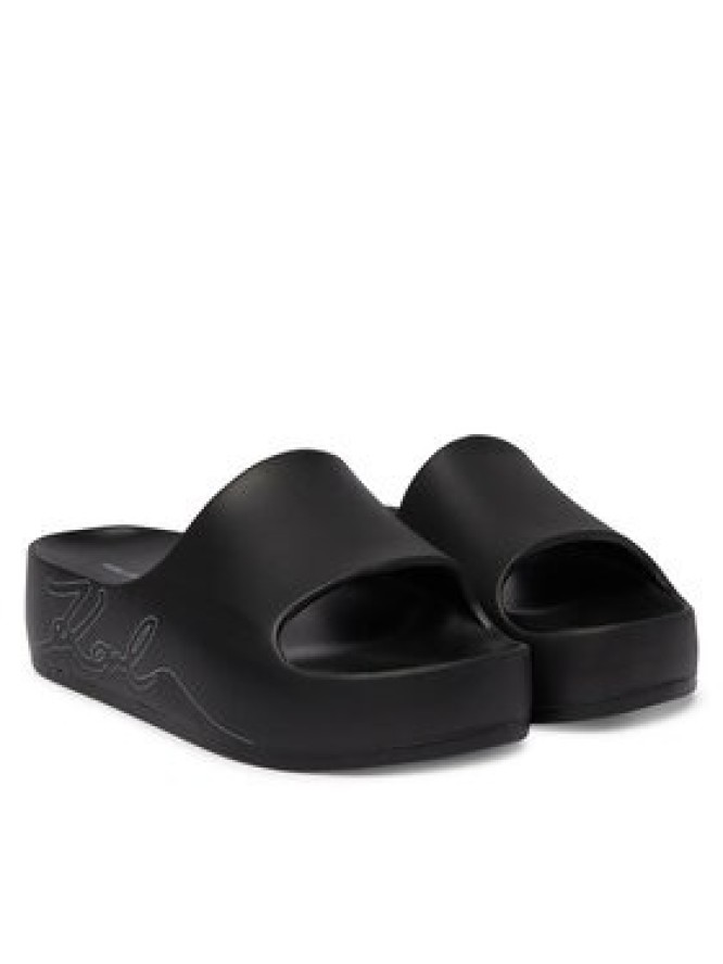 KARL LAGERFELD Klapki Kobo II KL86048F Czarny