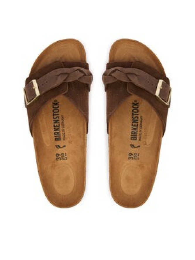 Birkenstock Klapki Oita Braided 1031734 Brązowy