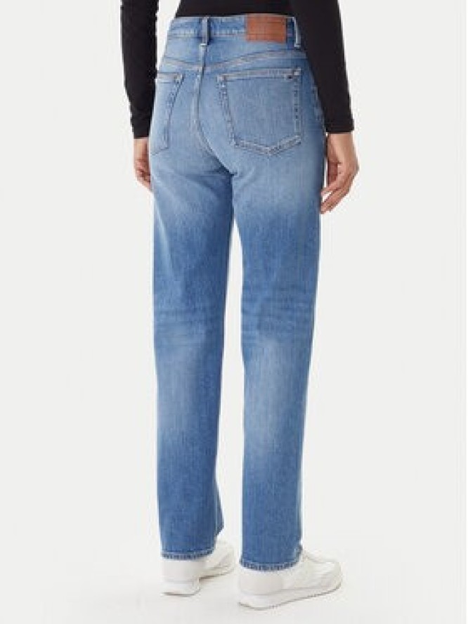 Tommy Jeans Jeansy Kira DW0DW21797 Niebieski Straight Fit