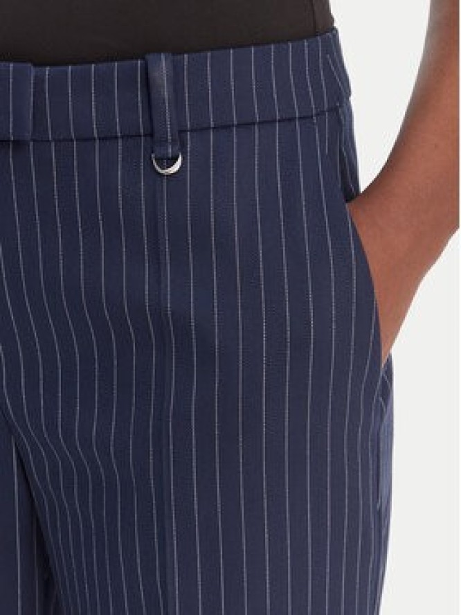 HUGO Spodnie materiałowe Hilando 50554458 Granatowy Slim Fit
