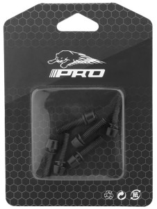 Śruby do wspornika kierownicy Meroca III Pro M5*18mm czarne 6 szt