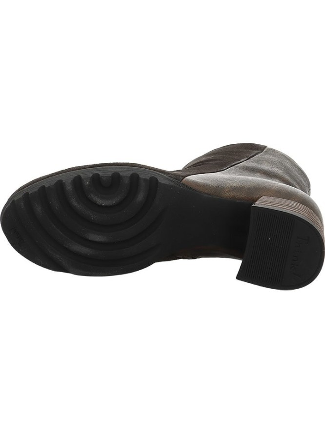 Think! Skórzane botki w kolorze brązowym rozmiar: 36