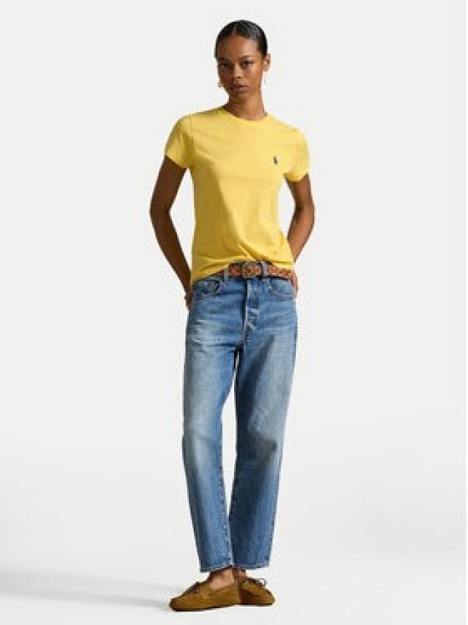 Polo Ralph Lauren T-Shirt 211B14605017 Żółty Classic Fit